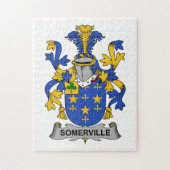 Familiecrest van Somerville Legpuzzel (Verticaal)