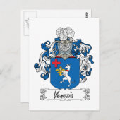Familiecrest Venezia Briefkaart (Voorkant / Achterkant)