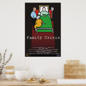 Familiecrisis Poster (Keuken)