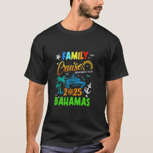 Familiecruise 2025 Bahamas Cruising Together Squad T-shirt