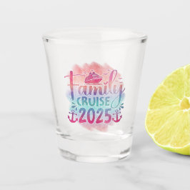 Familiecruise 2025 Cruiseschip Shot Glass Shot Glas