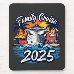 Familiecruise 2025 Familie Matching Crew Ship Muismat