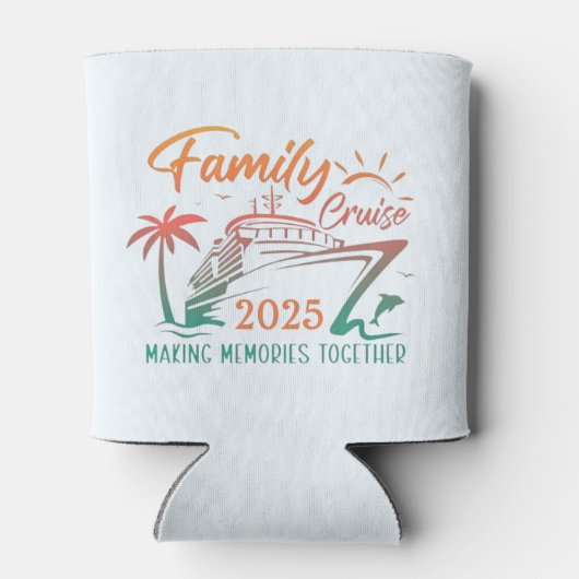 Familiecruise 2025 – samen herinneringen maken blikjeskoeler (Achterkant)