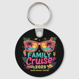 Familiecruise 2025 samen herinneringen maken sleutelhanger
