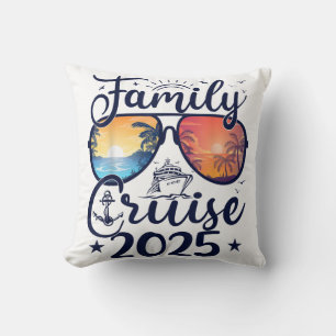 Familiecruise 2025 Zomervakantie Matching Familie Kussen