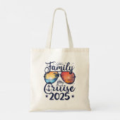 Familiecruise 2025 Zomervakantie Matching Familie Tote Bag (Achterkant)