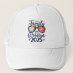 Familiecruise 2025 Zomervakantie Matching Familie Trucker Pet