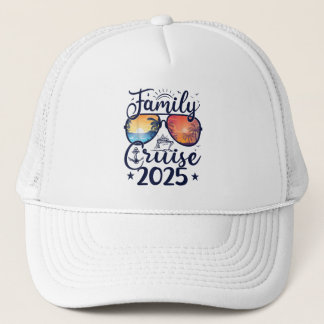 Familiecruise 2025 Zomervakantie Matching Familie Trucker Pet