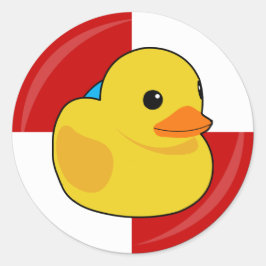 Familiecruise Ducks Kinder Verzamelbaar Ronde Sticker