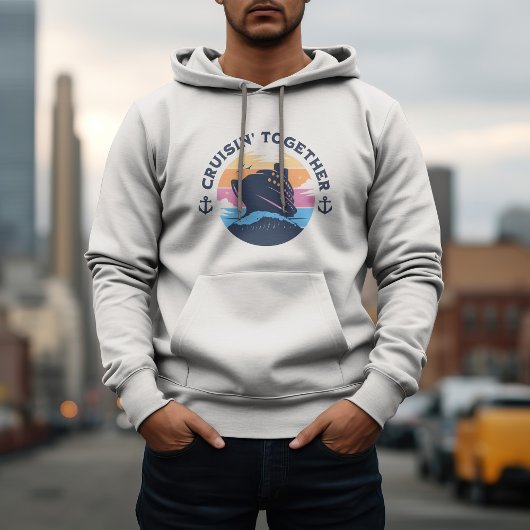 Familiecruise gepersonaliseerde hoodie