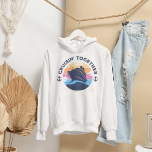 Familiecruise gepersonaliseerde hoodie