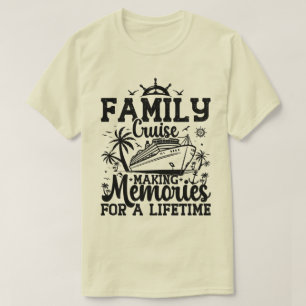 Familiecruise maken herinneringen vakantie Squad C T-shirt
