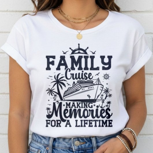 Familiecruise maken herinneringen vakantie Squad C T-shirt