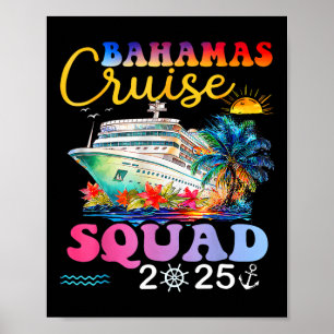 Familiecruise op de Bahama's 2025 Summer Matching Poster
