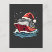 Familiecruiseschip Matching Christmas Briefkaart (Voorkant)