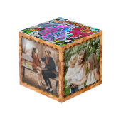 Familiedansen met bloemen en buistraten PV01 Kubus (Voorkant hoekig)