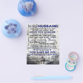 Familiedecoratie | Voor Mijn Man Ontwerp| Flyer (Enkel)