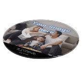 Familiefamilie Fotosjabloon Housewarming Kitchen C Snijplank (Hoek)