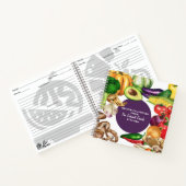 Familiefavoriet Paarse Waterverf plantaardig recep Notitieboek (Binnen)