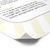 Familiefavoriet Recipe Chevron - Lasagna Poster (Hoek)