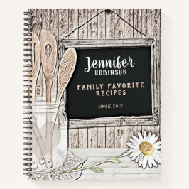 Familiefavoriete recepten notitieboek
