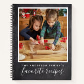 Familiefavorieten Foto Recipe Book Notitieboek (Voorkant)