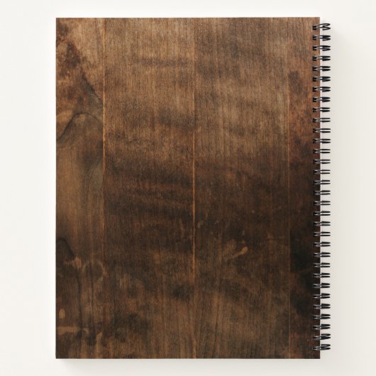 Familiefavorieten Fotocollage Recipe Book Notitieboek (Achterkant)