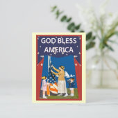 Familiefeest Uitnodiging Briefkaart (Staand voorkant)