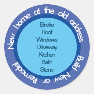 Familiefinanciering Ronde Sticker