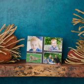 Familiefonk fotocollage met Easel Fotoplaat (Zijkant)