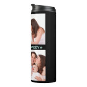 Familiefoond Collage Beste vader ooit Vaderdag Thermosbeker (Geroteerd rechts)