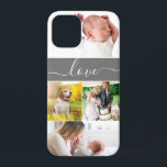 Familiefoontjes Foto mam Love Script Custom Case-Mate iPhone Case<br><div class="desc">Op zoek naar het perfecte cadeau voor mama? Zoek niet verder dan de Family Photo Mom Memories Love Script Custom Hoesje-Mate iPhone Case. Dit gepersonaliseerde telefoonhoesje is een doordachte en unieke manier om je liefde en waardering voor mama in show te brengen. Met dit aangepaste hoesje kan moeder haar dierbare...</div>