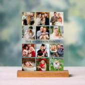 Familieforcollage Acryl Bord (Neutraal)