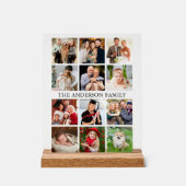 Familieforcollage Acryl Bord (Voorkant)