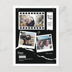 Familieforcollage Briefkaart