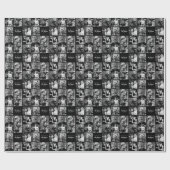 Familieforcollage Cadeaupapier (Vlak)