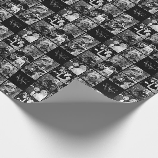 Familieforcollage Cadeaupapier (Hoek)