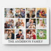 Familieforcollage Fotoplaat (Voorkant)