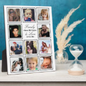 Familieforcollage Fotoplaat (Zijkant)