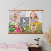 Familieforcollage Hangend Wandkleed (Slaapkamer)
