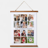 Familieforcollage Hangend Wandkleed (Voorkant)