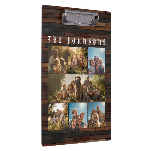 Familieforcollage Klembord (Rechts)