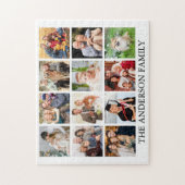 Familieforcollage Legpuzzel (Verticaal)