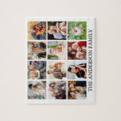 Familieforcollage Legpuzzel (Verticaal)