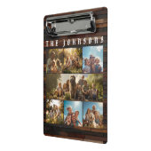 Familieforcollage Mini Klembord (Angled2)