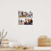 Familieforcollage Poster (Keuken)