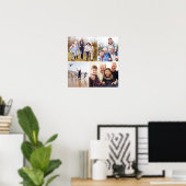 Familieforcollage Poster (Thuiskantoor)