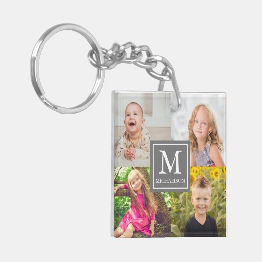 Familieforcollage Sleutelhanger (Voorkant Links)