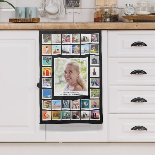 Familieforcollage Theedoek