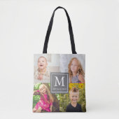Familieforcollage Tote Bag (Voorkant)